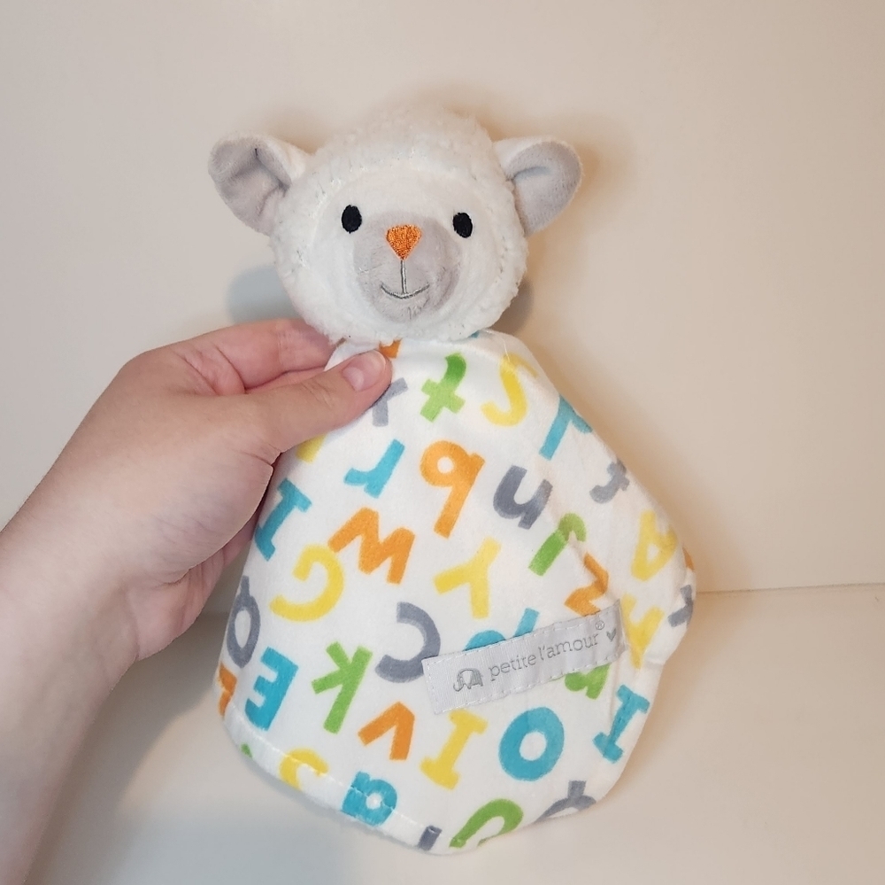 Petite L’amour ABC’s Lamb Soft Baby Lovie